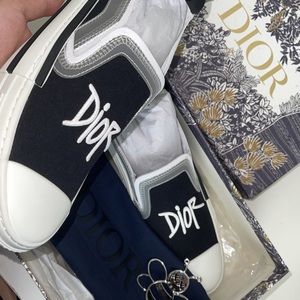 Shawn Stussy x Dior B23 Slip-On 'Black'
